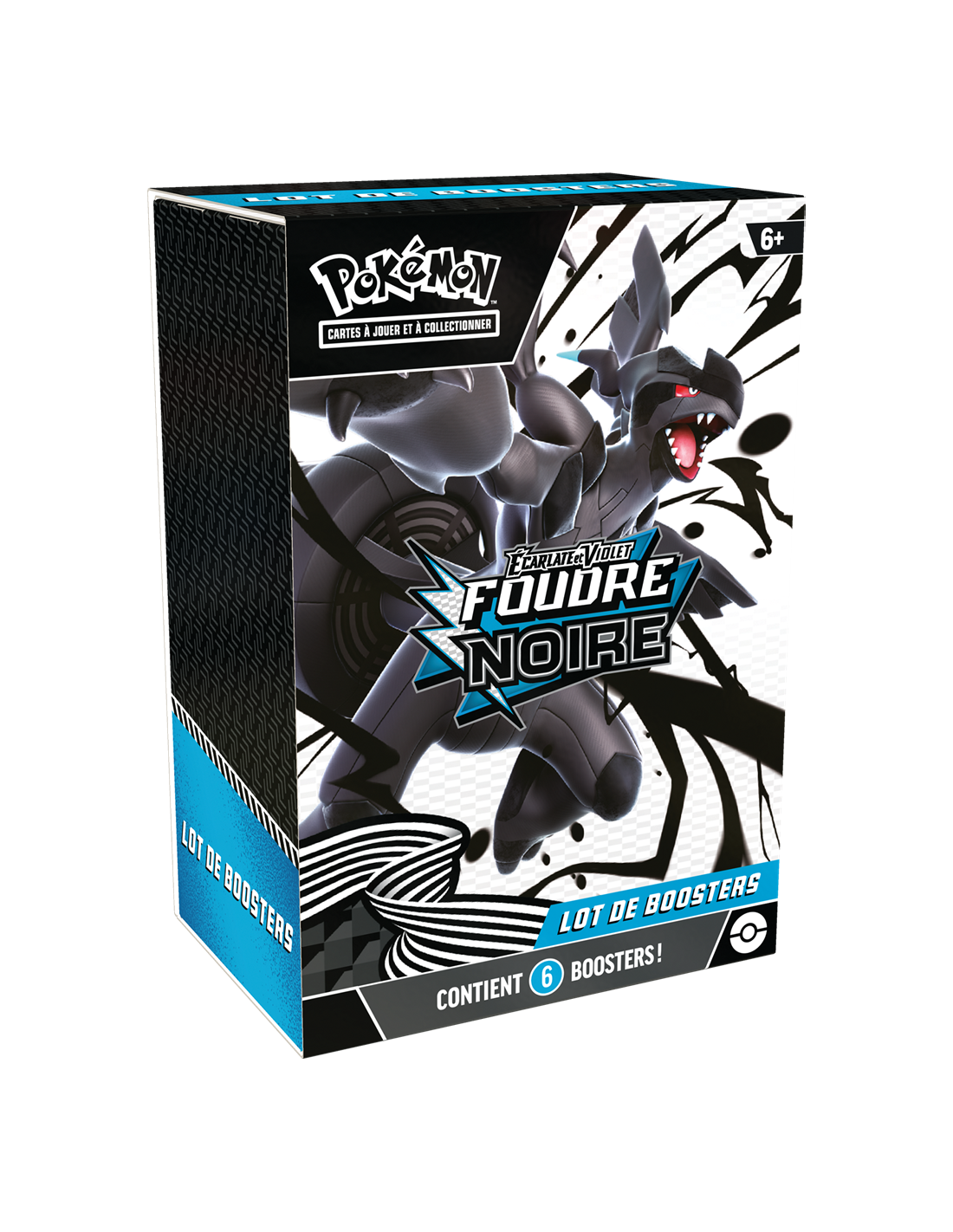 Pokémon Écarlate et Violet – Bundle de 6 Boosters Foudre Noire FRA