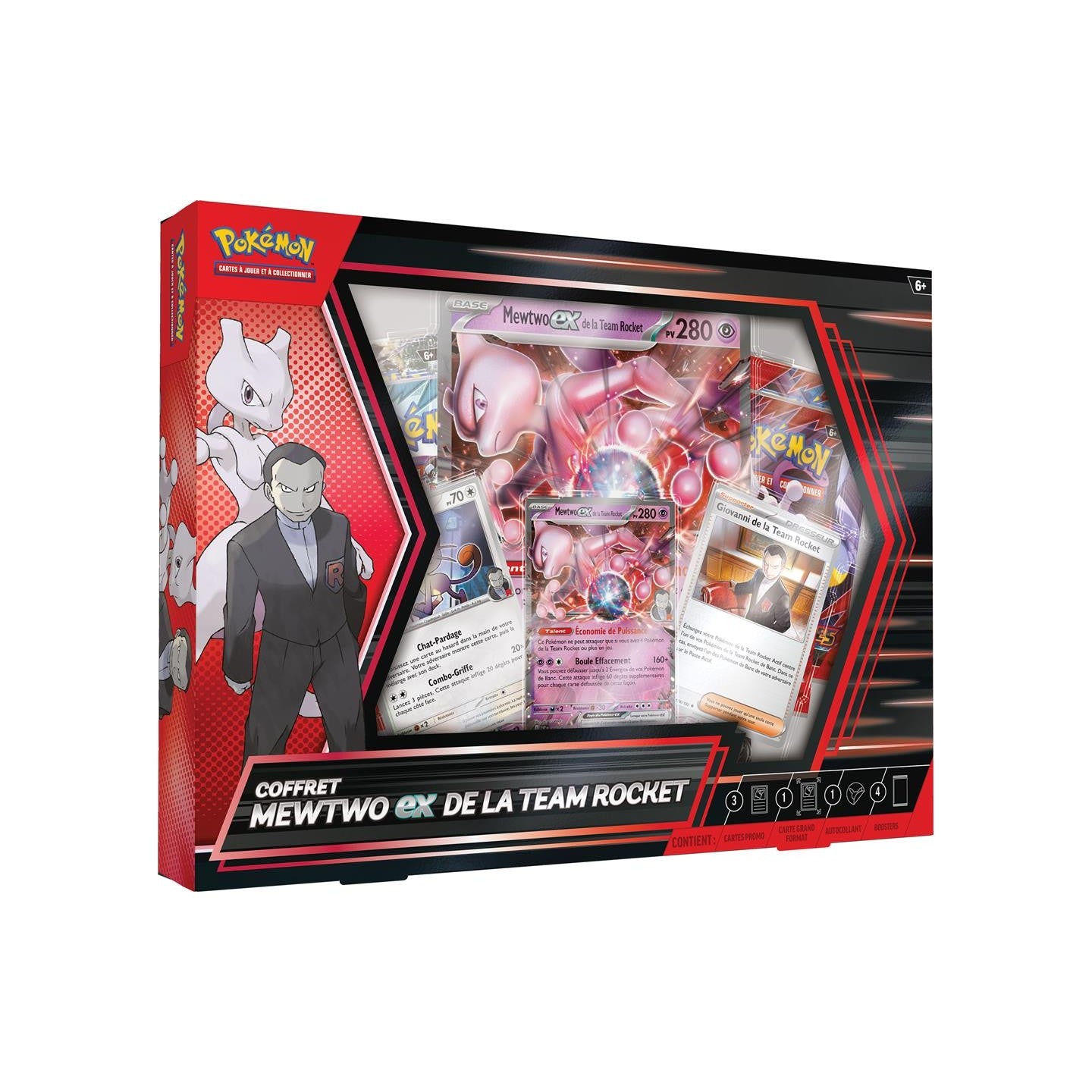 Coffret Mewtwo ex de la Team Rocket  FRA