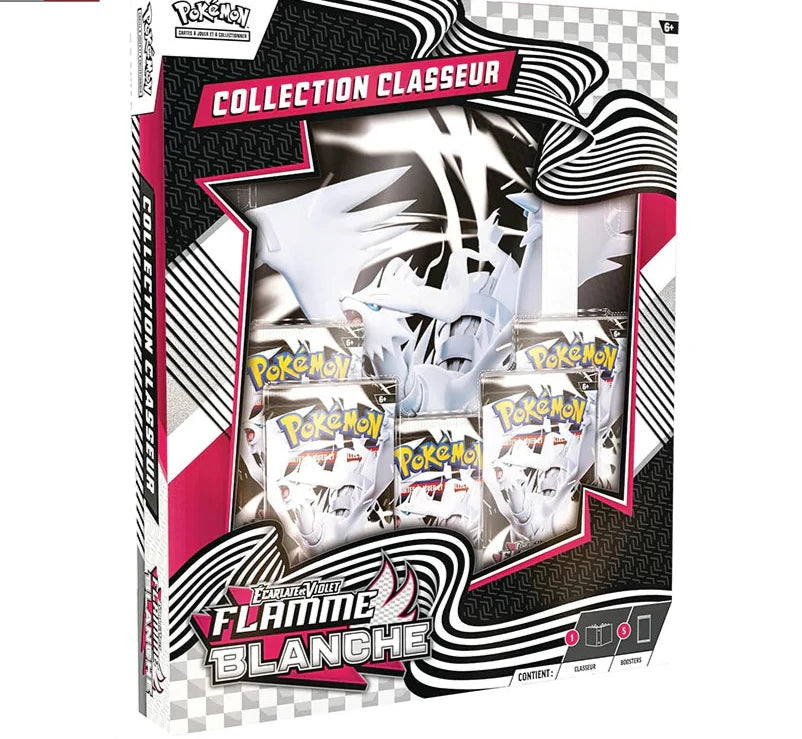 Coffret  Écarlate & Violet 10.5 – Collection Classeur Flamme Blanche FRA